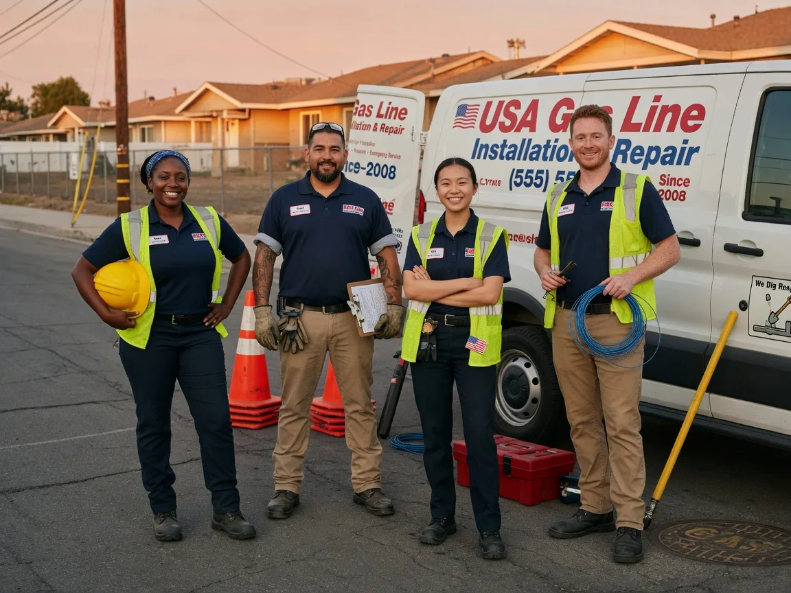 Gas Line Installation company in Fredericksburg, VA